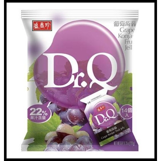 

Dr.Q Triko Konjac Fruit Jelly 265 Gram | Konyaku Jelly Rasa Buah