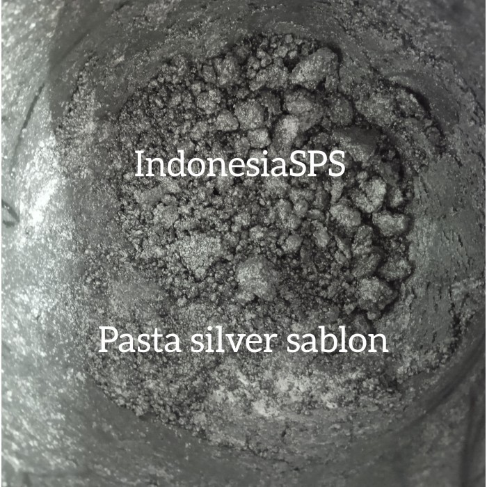 

pasta silver sablon 100gr perak 1 ons campuran medium K01