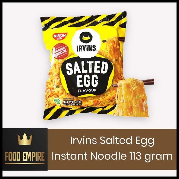 

Irvins Salted Egg Instant Noodle | 113 Gram