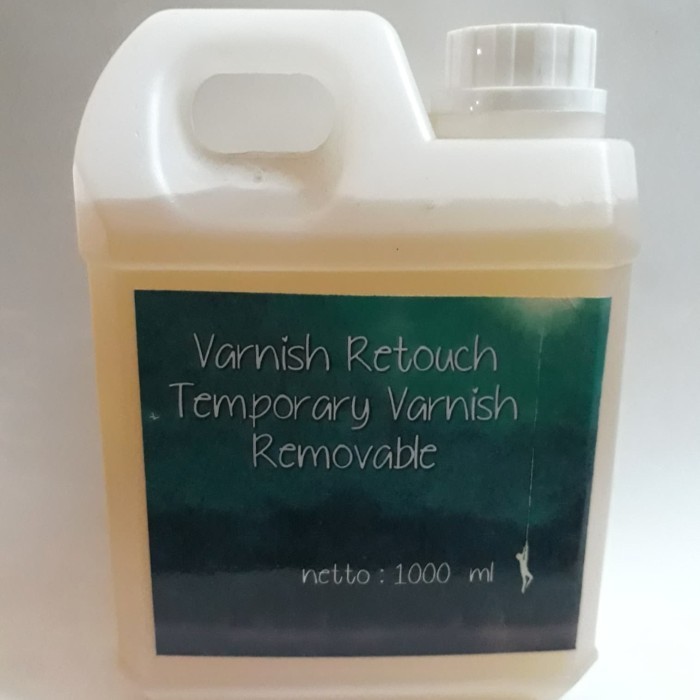 

Ready Varnish pernish/cat vernish glossy temporary Canvas Painting 1 liter