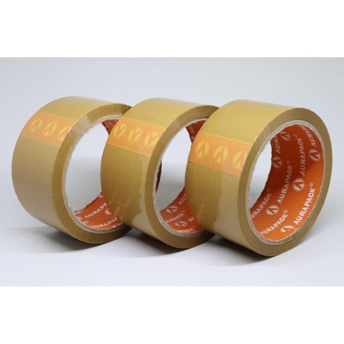 

Promo Gojek / Grab 1 Dus Lakban Bening-Coklat 60 Yard Aurapack