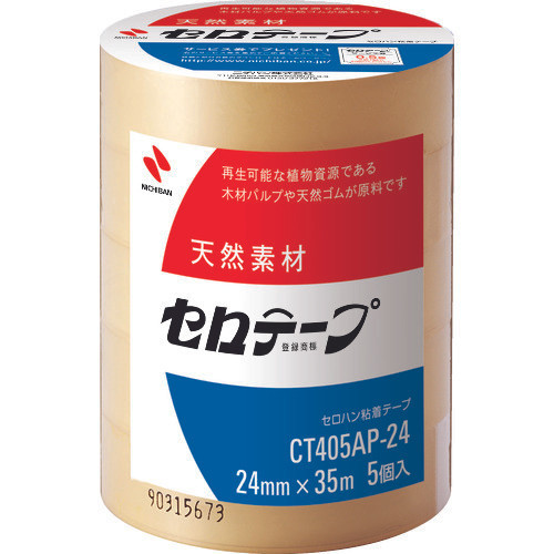

Nichiban Ct405Ap-24 Cellulose Tape 24Mm X 35M 5Roll