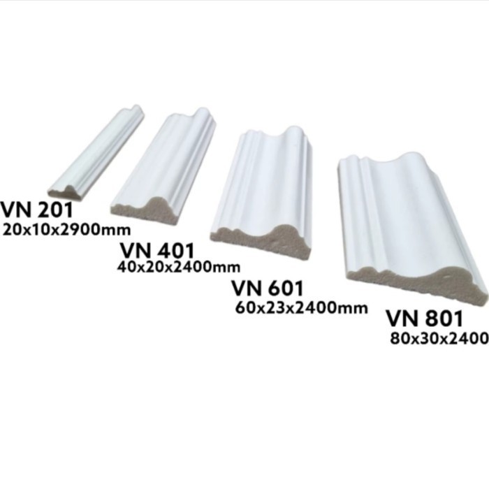 List Dinding Ll Moulding Pvc Murah