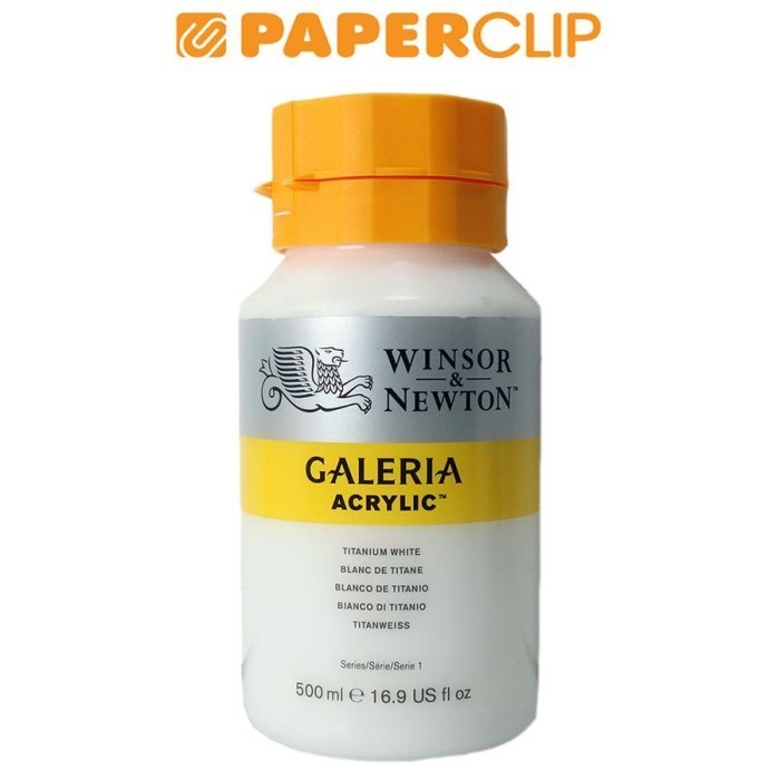 

Ready CAT ACRYLIC WINSOR & NEWTON GALERIA 500ML 2150644GAC TITANIUM WHITE