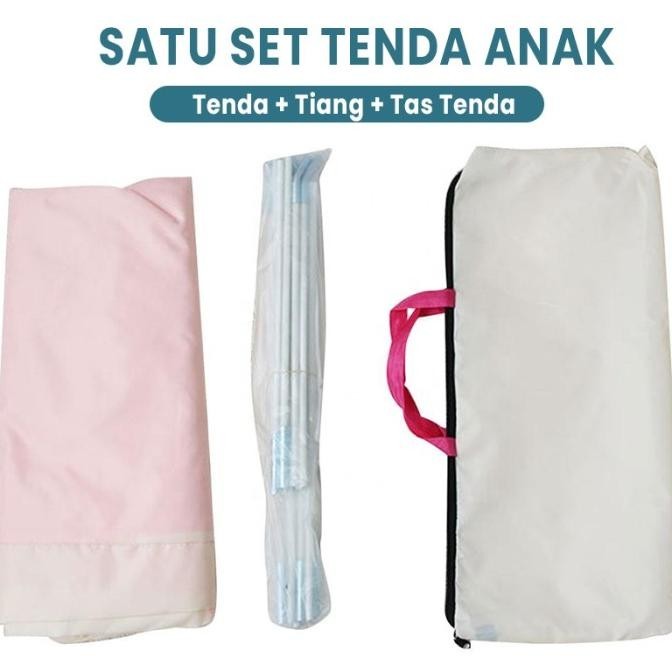 Tenda Anak Model Rumah AN8112 Tenda Bermain Princess Castle Outdoor