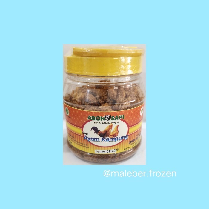 ABON SAPI CAP AYAM KAMPUNG 200GR