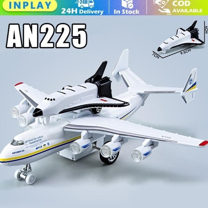 Diecast Pesawat An-225 / Model Miniatur Diecast Pesawat Antonov An-225