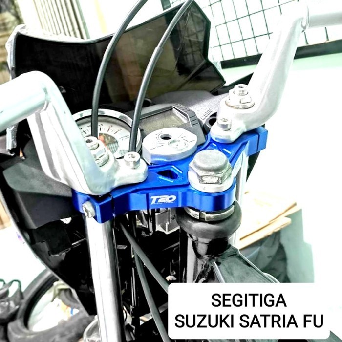 Segitiga Atas Satria Fu Dural Cnc Triple Clamp Satria Fu Segitiga Fu