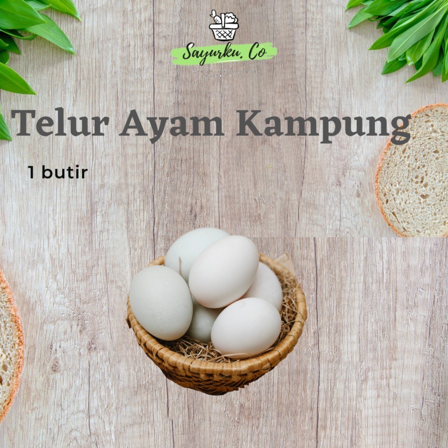 

Telur Ayam Kampung Asli 1 Butir