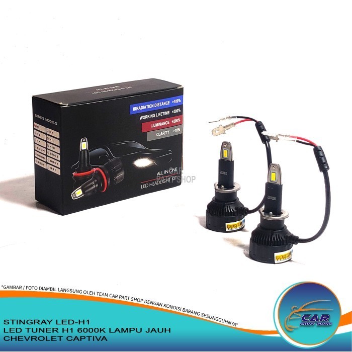 LED TUNER H1 STINGRAY 6000K LAMPU JAUH CHEVROLET CAPTIVA
