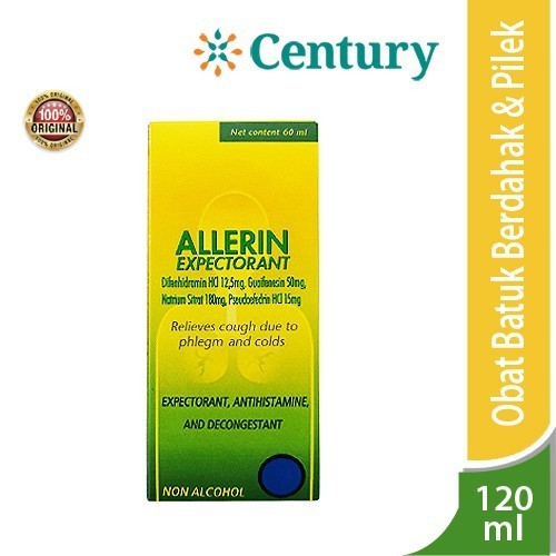 Allerin Expectorant 120ml