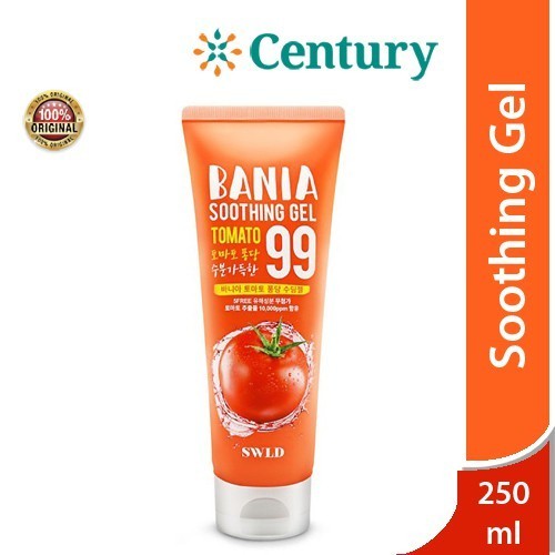 SWLD Bania Soothing Gel Tomato 99% 250ml / Pelembab Kulit / Moisturizing Gel