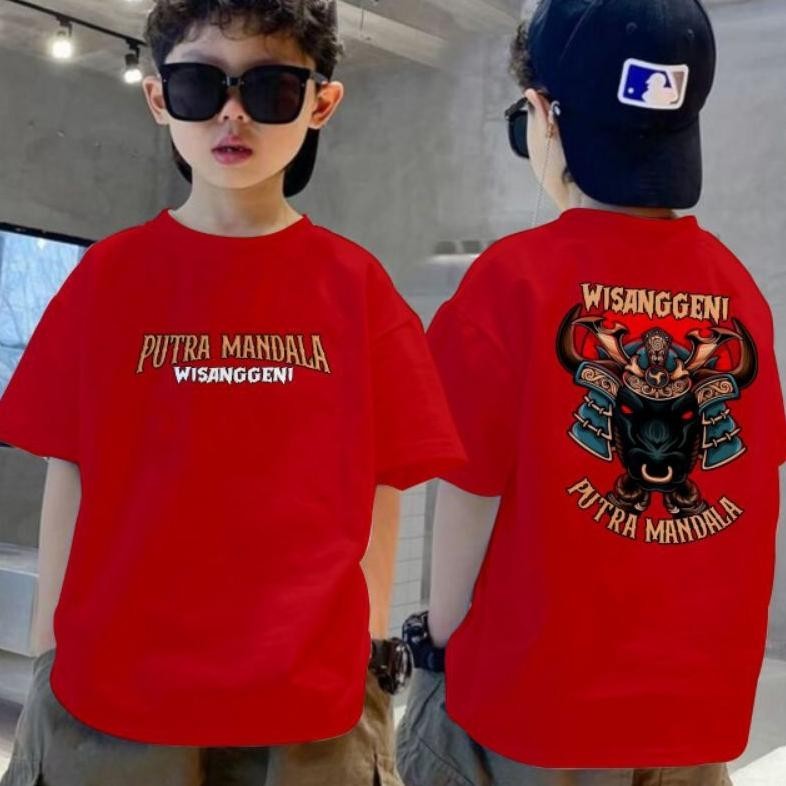 Kaos Anak Putramamdala Kaos Bantengan Putra Mandala Kaos Bantengan Wisanggeni Kaos Anak Bantengan Ma
