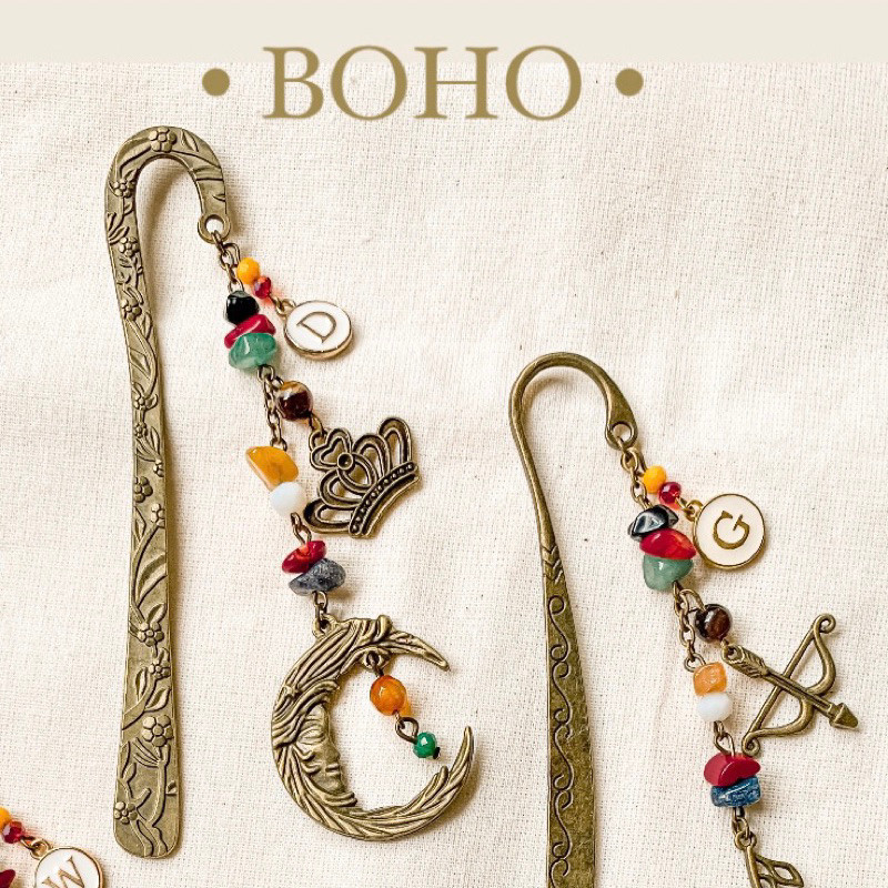

Ready Sto Bookmark Boho Style