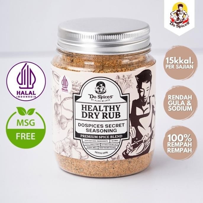 

Healthy Dry Rub Bumbu marinasi rendah kalori [Secret seasoning] P83G