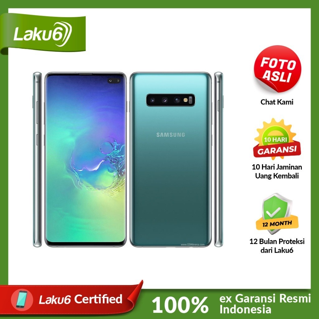 samsung Galaxy S10 Plus 8gb/128gb Bekas Resmi Indo