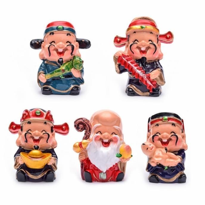 NEW PAJANGAN DEWA REJEKI / WU LU CAI SHEN