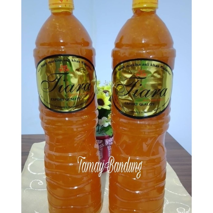 

Markisa Tiara 1,5 ltr-sirup markisa-syrup markisa asli makassar