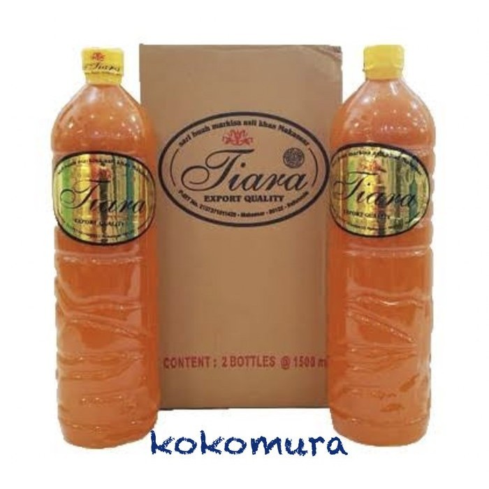 

DIJUAL SIRUP MARKISA TIARA 1500 ML - MINUMAN SARI BUAH MARKISA ASLI