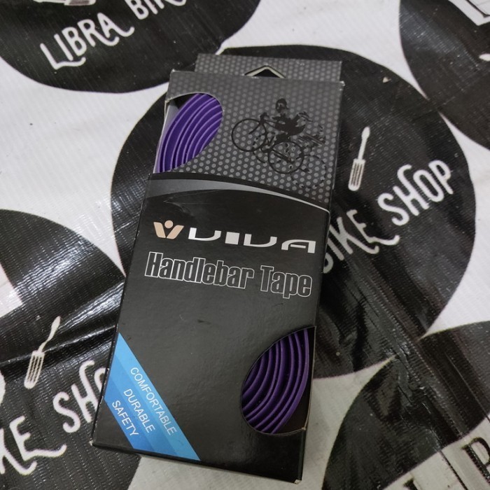 Bartape Viva Ungu L Handpad Viva L Handgrip Viva Sepeda