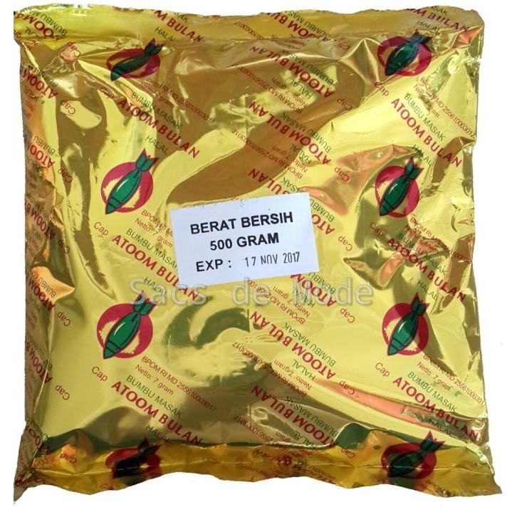 

BIG SALE BUMBU MASAK CAP ATOOM BULAN / ATOM BULAN (500GR) !!!!!