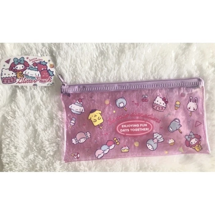 

TEMPAT PENCIL SANRIO CHARACTER / PENCIL TRANSPARANT GLITER POUCH