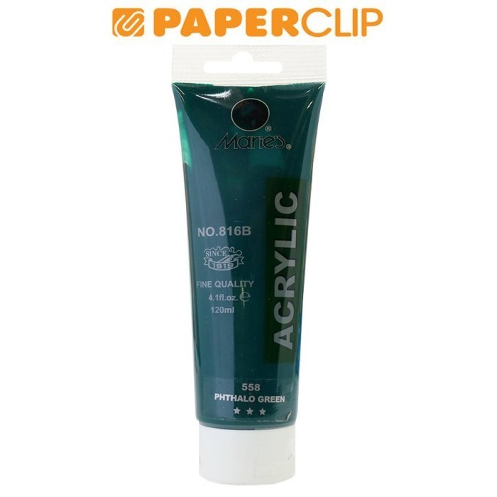 

CAT ACRYLIC MARIES 816B-558 120ML PHTHALO GREEN