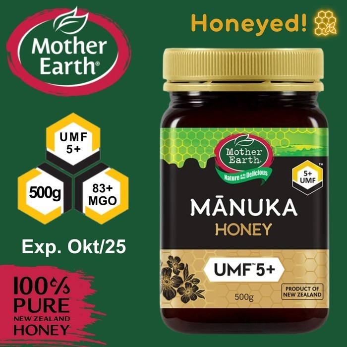 

Madu Mother Earth Manuka Honey UMF 5+ MGO83+ 500g