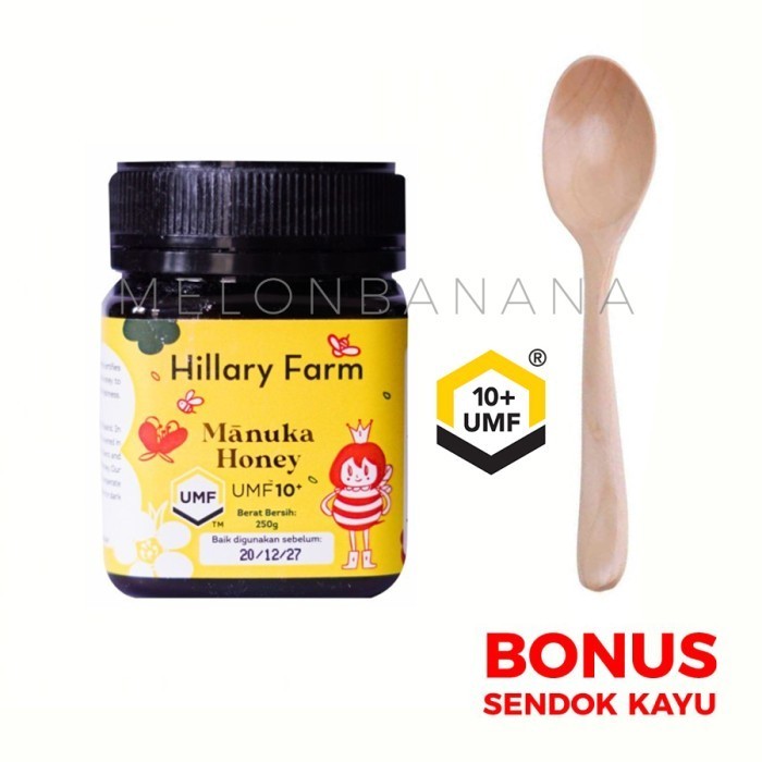 

Hillary Farm Manuka Honey UMF 10+ 250Gram - New Zealand (MADU)