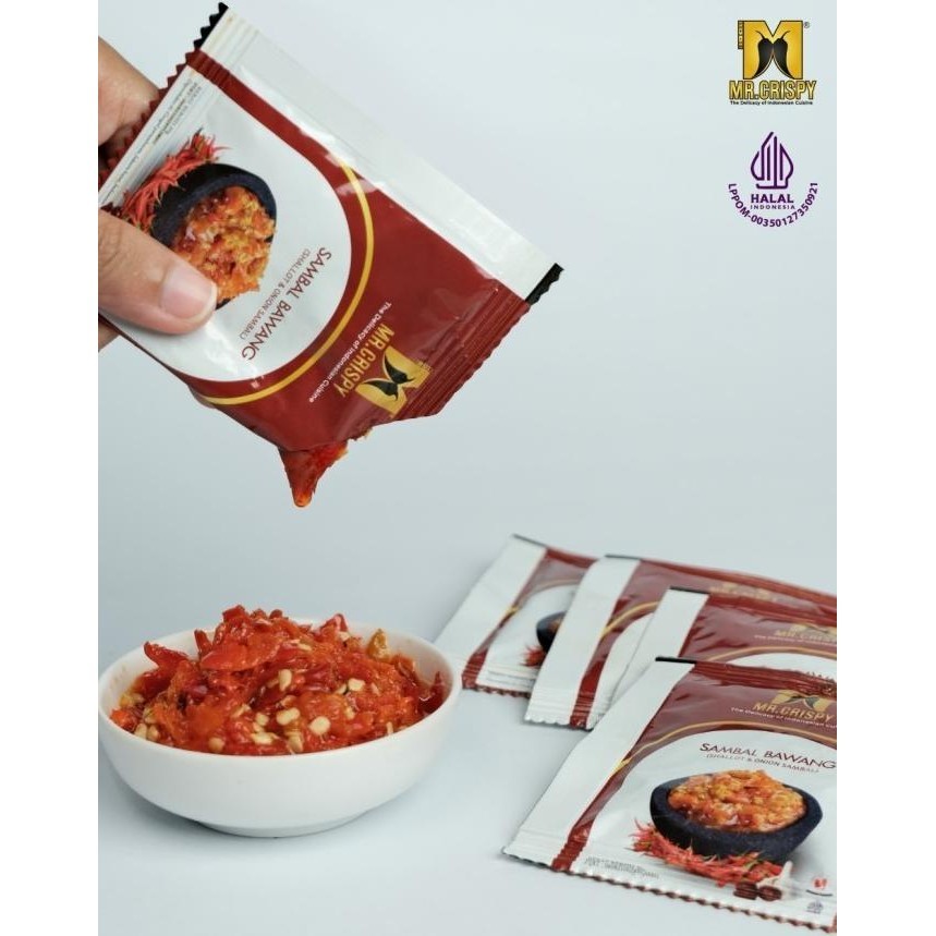 

TERBARU SAMBAL SACHET (MR CRISPY) SACHET !!!!!