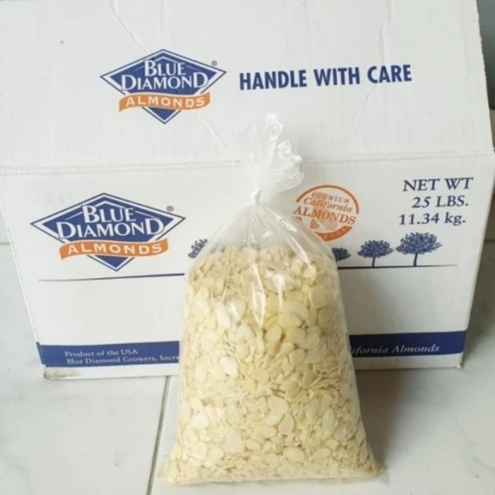 

Almond Sliced 1kg blue diamond / Almond Slice 1 kilogram