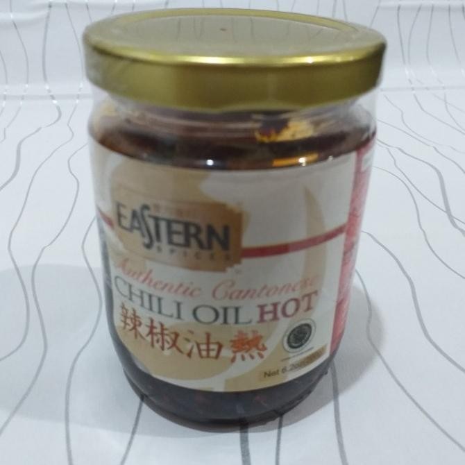 

NEW PRODUK CHILI OIL HOT ORIGINAL 200GR EASTERN/SAMBAL PEDAS/MINYAK CABAI HALAL !!!!!