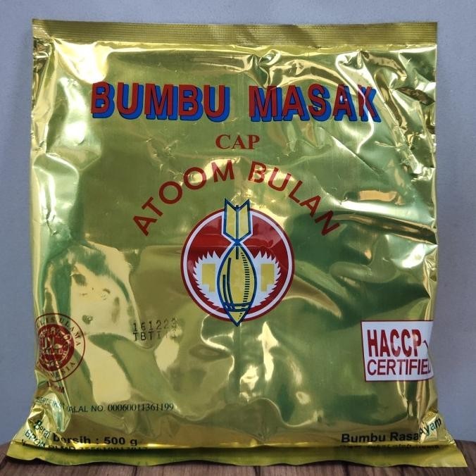 

NEW PRODUK BUMBU MASAK CAP ATOOM BULAN / ATOM BULAN 500GRAM !!!!!