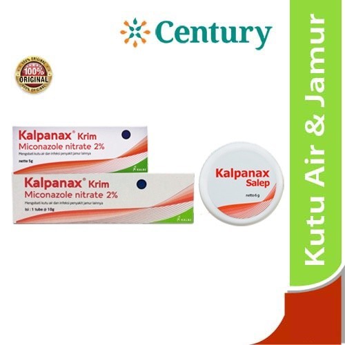 Kalpanax Krim / Anti Jamur / Salep Kulit/Kalpanax salep/Panu/Gatal/Jamur/Kurap/Kudis