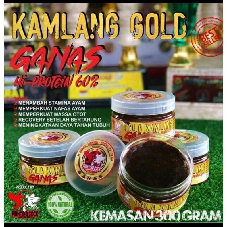 XD27 KAMLANG GANAS GOLD VIP BASAH JAMU AYAM SUPLEMENT Terlaris