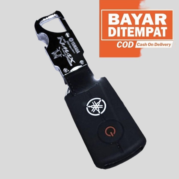 Cas Gantungan Kunci Motor Keyless Allnew Yamaha Nmax Plus Sarung Remote