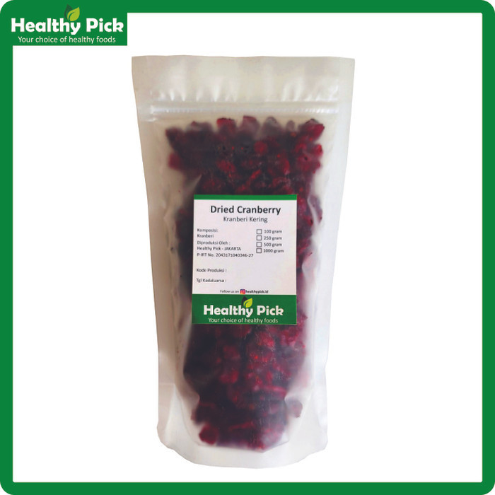 

Dried Cranberry Unsweetened 500gr
