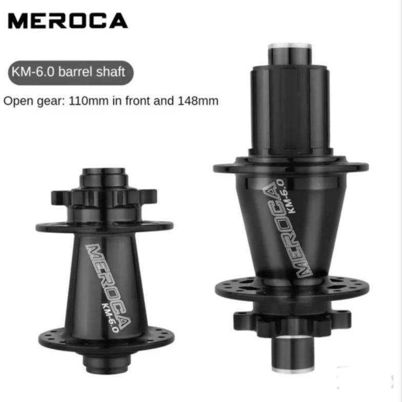 Premium Meroca KM 6.0 Hub Freehub TA Boost 32 Hole Thru Axle Hub Sepeda