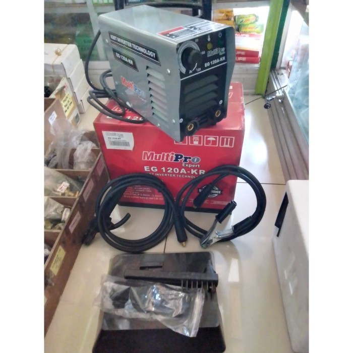 Multipro Expert EG120A-KR Mesin Las 900 Watt Travo Las MMA Inverter