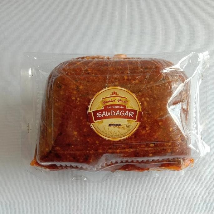 

Sambel pecel khas magetan Sambal bumbu kacang asli pedas sedang 1kg PS