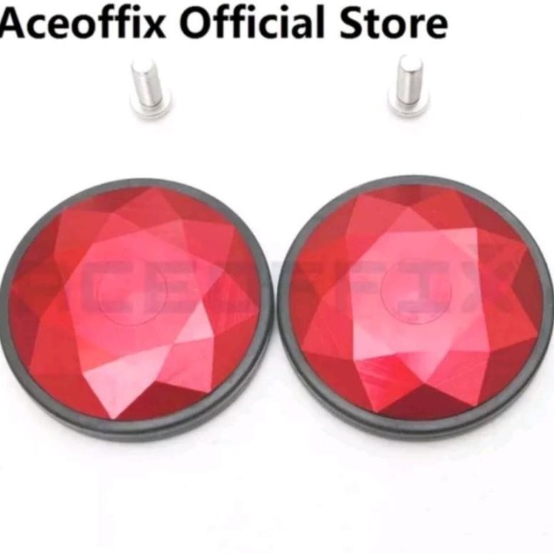 Premium Aceoffix Easy Wheel Sepeda Lipat Merah