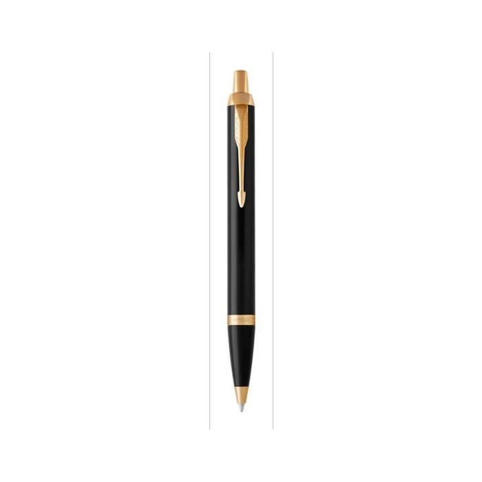 

Parker IM Black Gold Trim Ballpoint Import