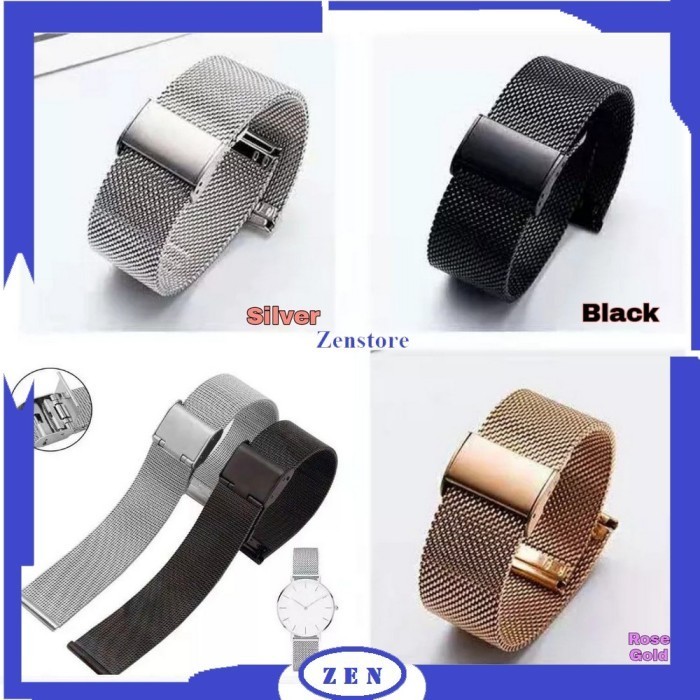 TALI JAM TANGAN SHARK MESH RANTAI RANTE STAINLESS PASIR STRAP TERBATAS