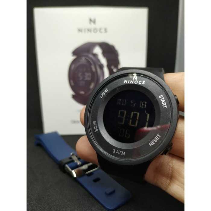 JAM TANGAN SPORT DIGITAL NINOCS ORIGINAL DAPAT 2 TALI RESTOCK