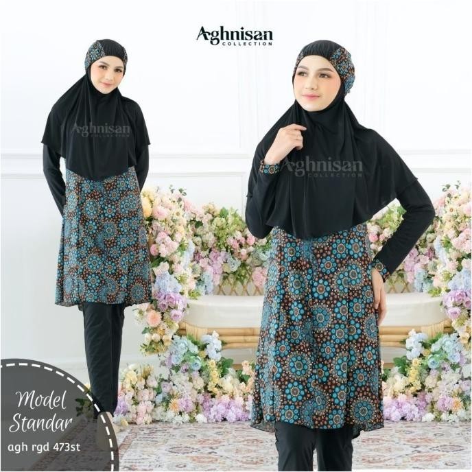 Baju Renang Muslimah Aghnisan Standar AGH RGD ST .