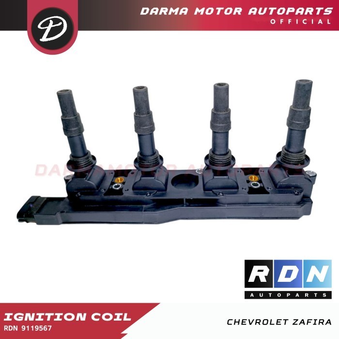 Ready COIL KOIL CHEVROLET ZAFIRA 9119567 90536194 RDN ORIGINAL IGNITION