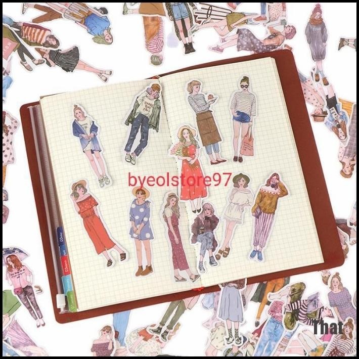 

GRATIS ONGKIR 20 RANDOM DECO STIKER OOTD GIRL STIKER JURNAL/ STICKER BULLET