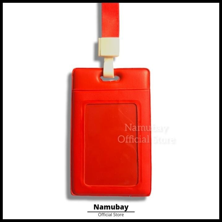 

GRATIS ONGKIR ID CARD NAME TAG GANTUNG BAHAN KULIT PVC !