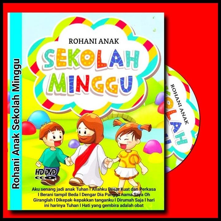 GRATIS ONGKIR LAGU SEKOLAH MINGGU ANAK - DVD ROHANI ANAK SEKOLAH MINGGU  !!