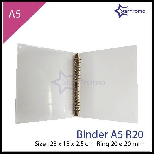 

BEST DEAL BINDER PLASTIK A5 20LUBANG TERLARIS